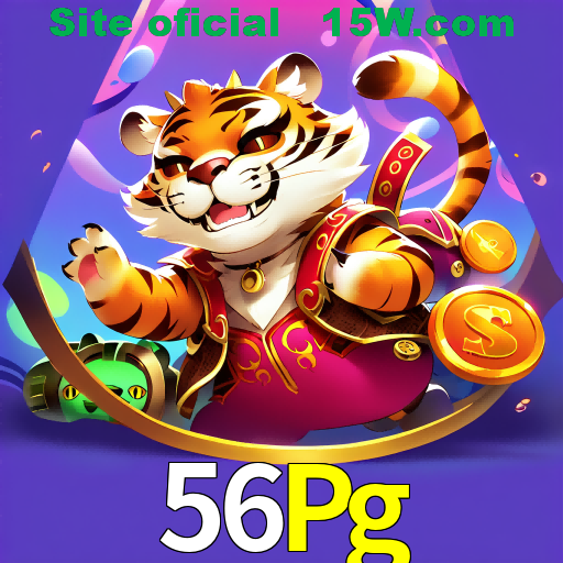 Imagem promocional da 56Pg mostrando a plataforma e suas vantagens